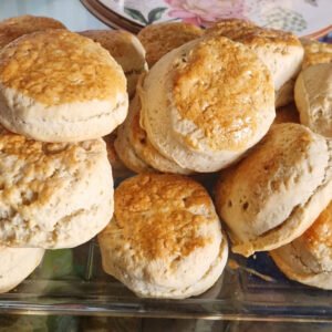 Freshly baked scone