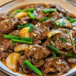 Beef sir fry  sauce With rice