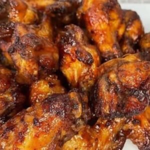 Roasted chicken wings