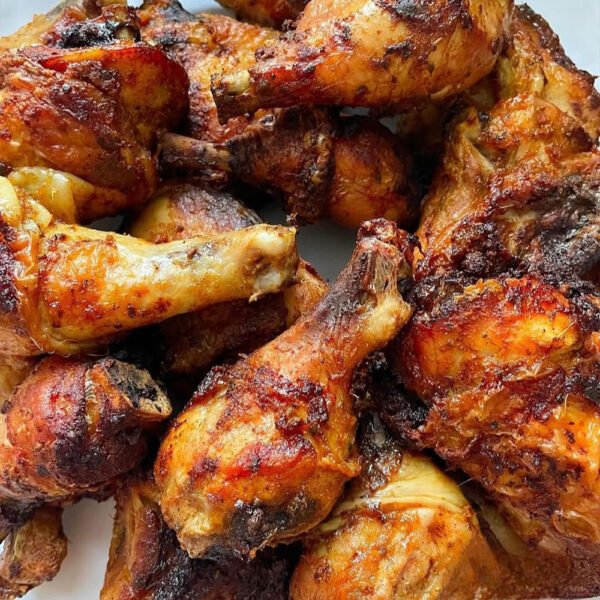 Roasted chicken drumsticks
