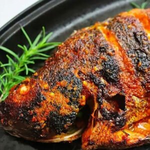Grilled tilapia fish