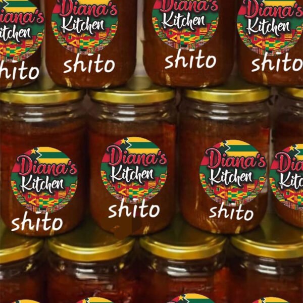 Authentic Ghana shito (chilli sauce)