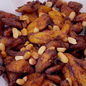 Kelewele with peanut or without peanut